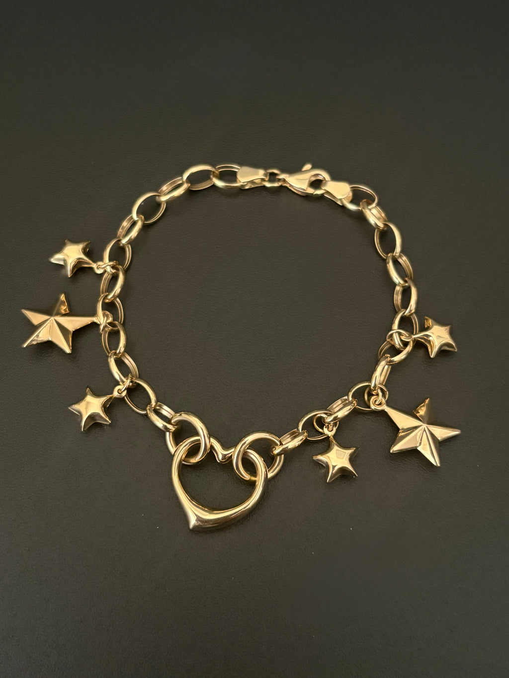 Heart Charm Bracelet
