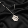 White Gold Religious Necklace
