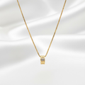 Barrel Pendant in Box Type Chain