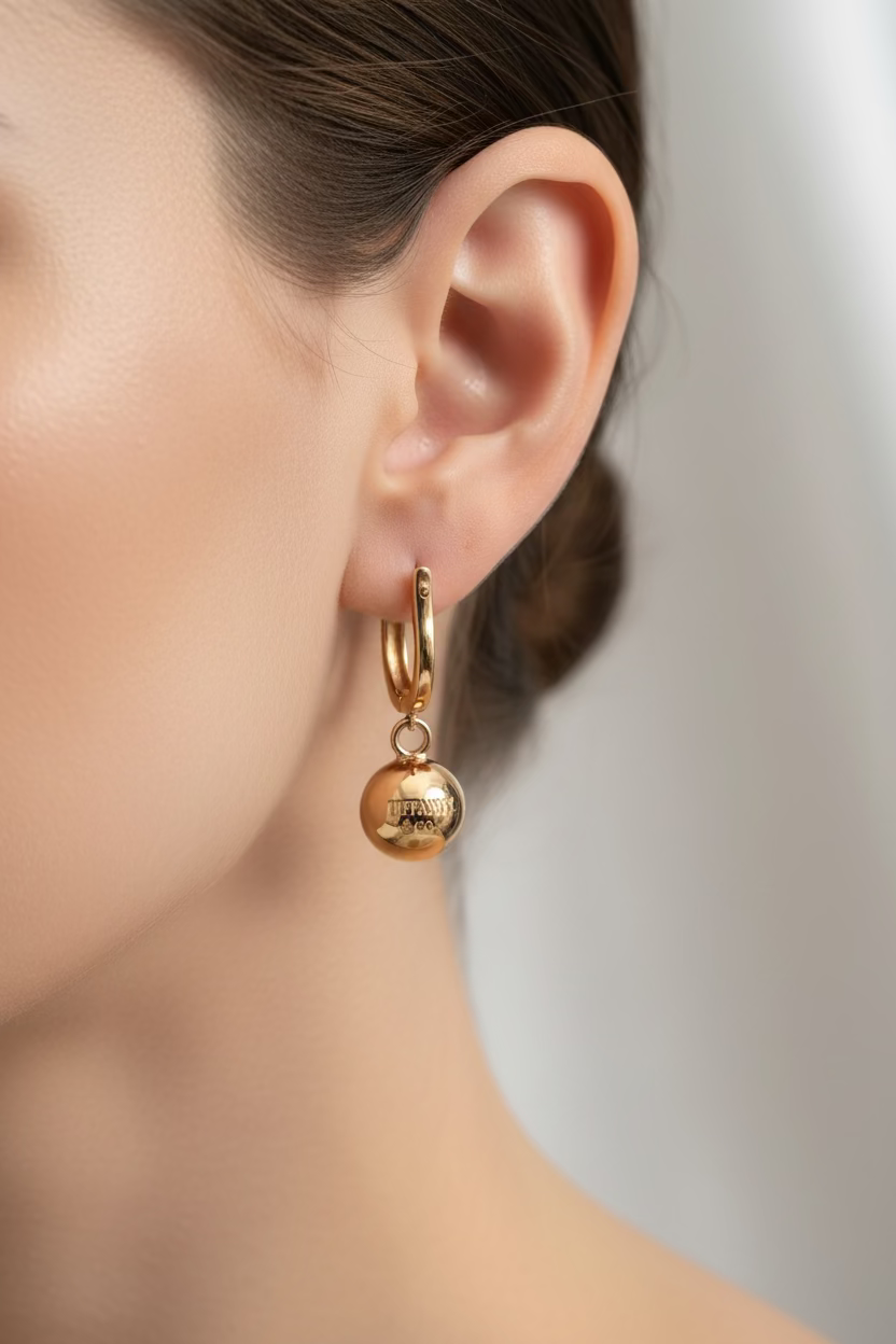 Ball Dangling Earring
