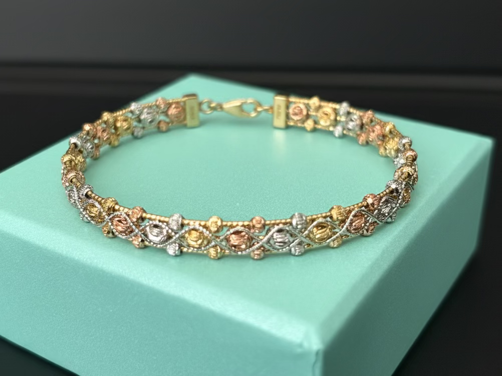 Dorica Tri Color Bangle