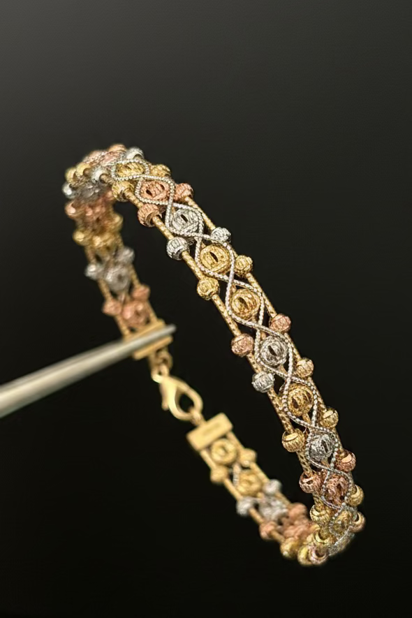 Dorica Tri Color Bangle