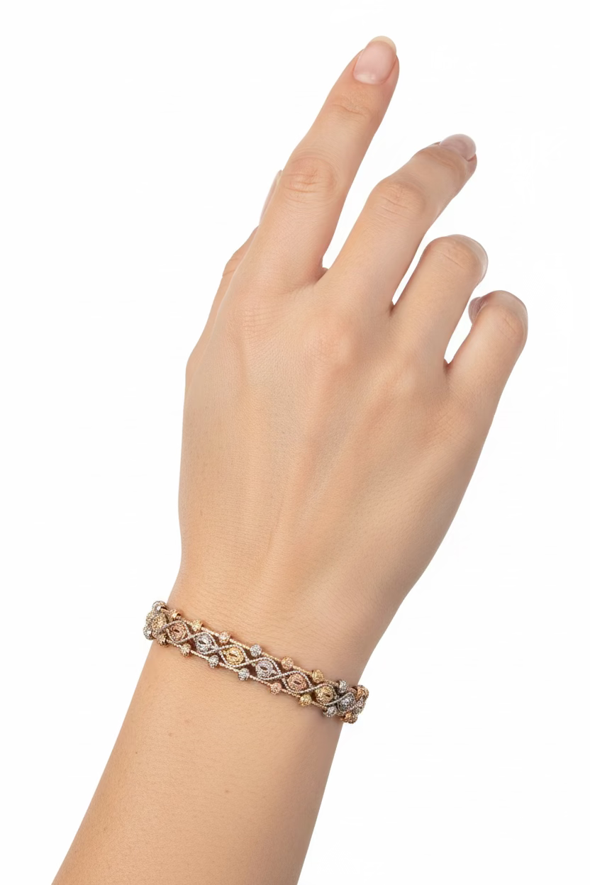 Dorica Tri Color Bangle