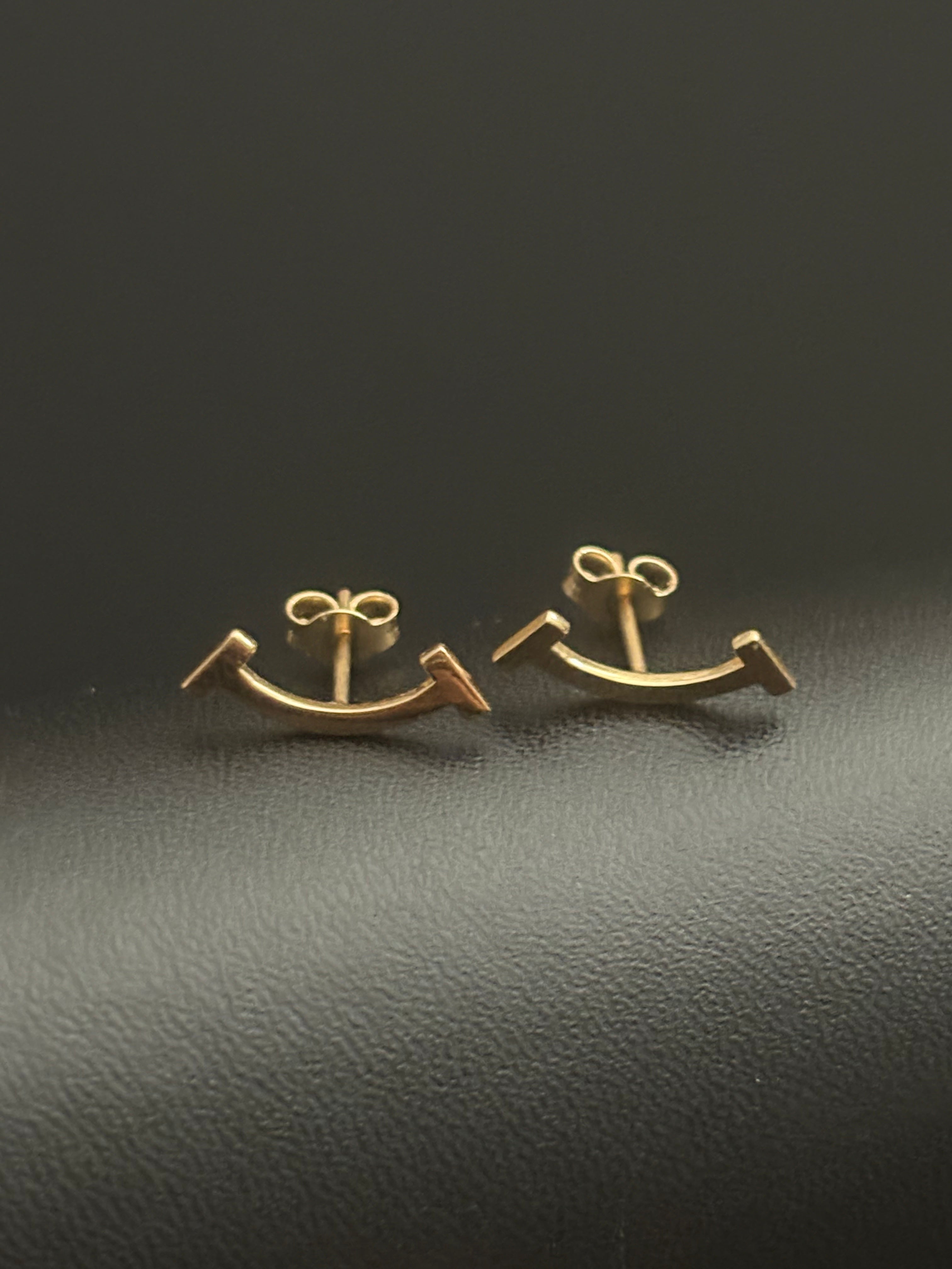 Smiley Stud Earring